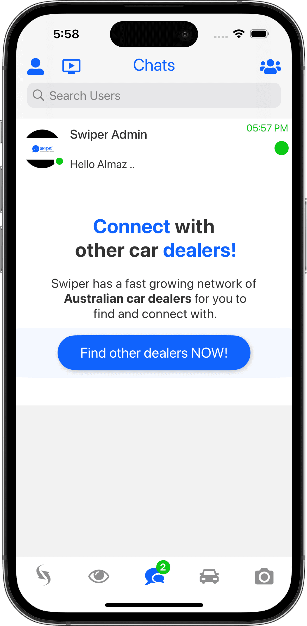 In-app messaging