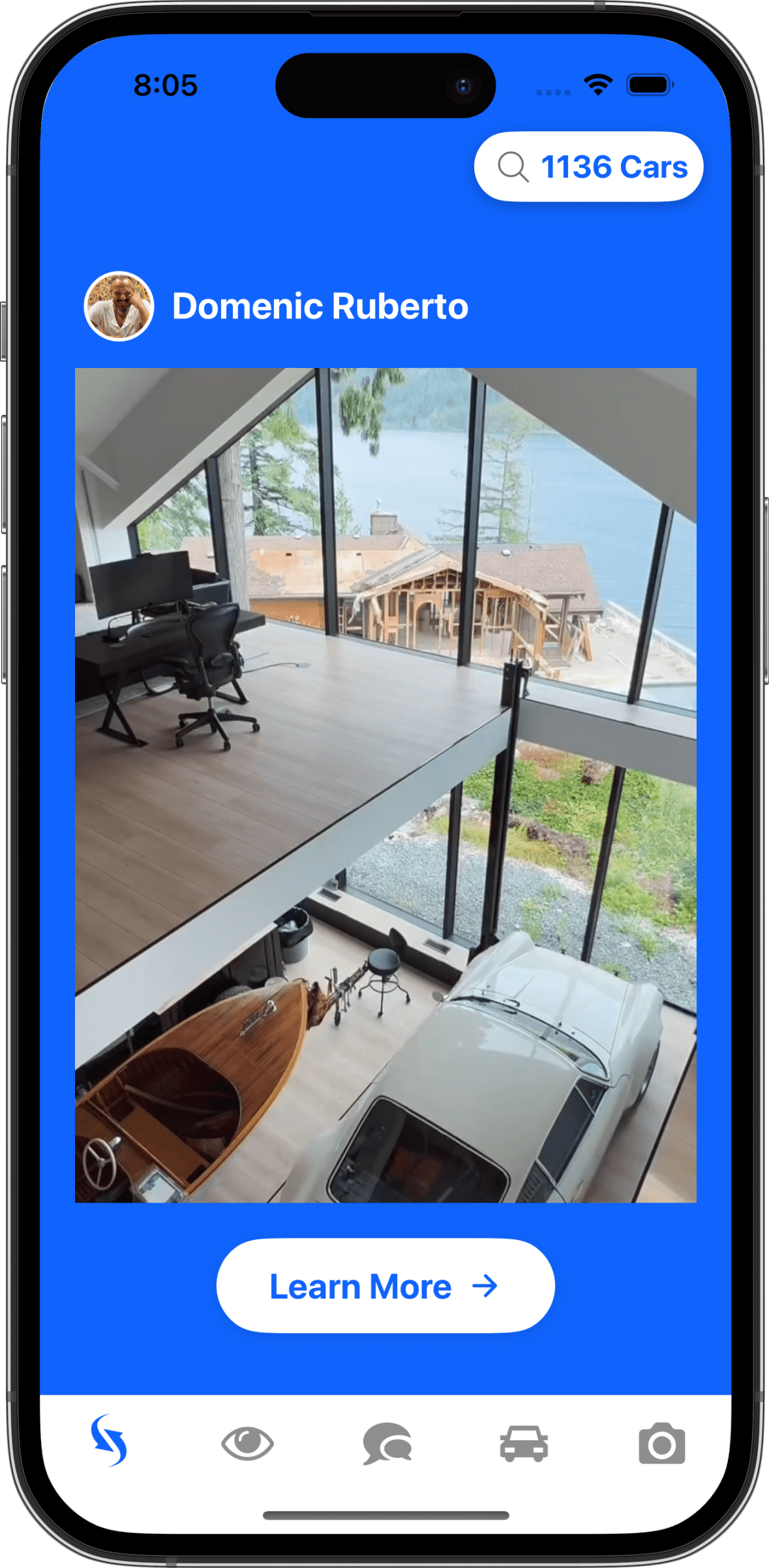 Vehicle detail with media clips